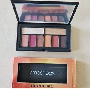 Smashbox Warm Neutrals & Plum Eyeshadow Palette. New